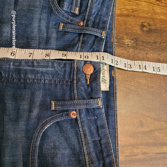 Madewell Jeans Size 26 Curvy High Rise Skinny Tummy Control Moreaux Wash AA621 - Picture 10 of 13